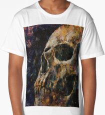 Gold Skull Long T-Shirt