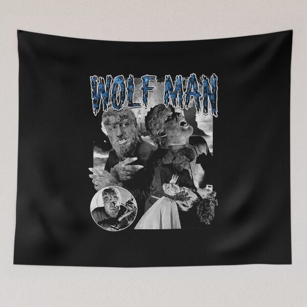 Item preview, Vintage Wolf Man T-Shirt designed and sold by Enya44Oi.