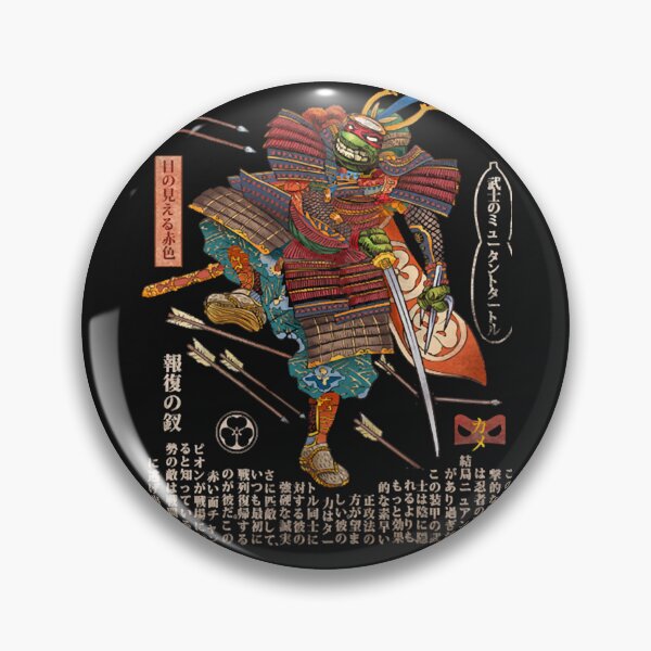 Item preview, Samurai Turtle-Raphael Clásico designed and sold by vasoselga.