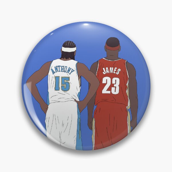 Item preview, Young LeBron James And Carmelo Anthony designed and sold by RatTrapTees.