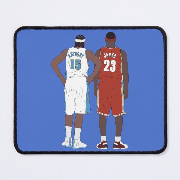 Item preview, Young LeBron James And Carmelo Anthony designed and sold by RatTrapTees.