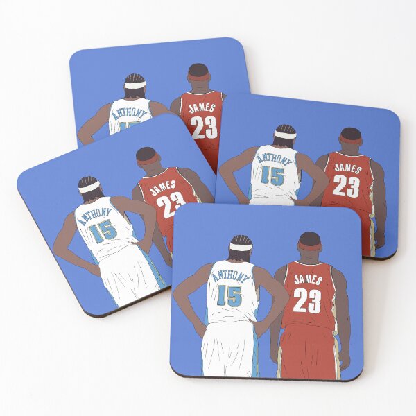 Item preview, Young LeBron James And Carmelo Anthony designed and sold by RatTrapTees.