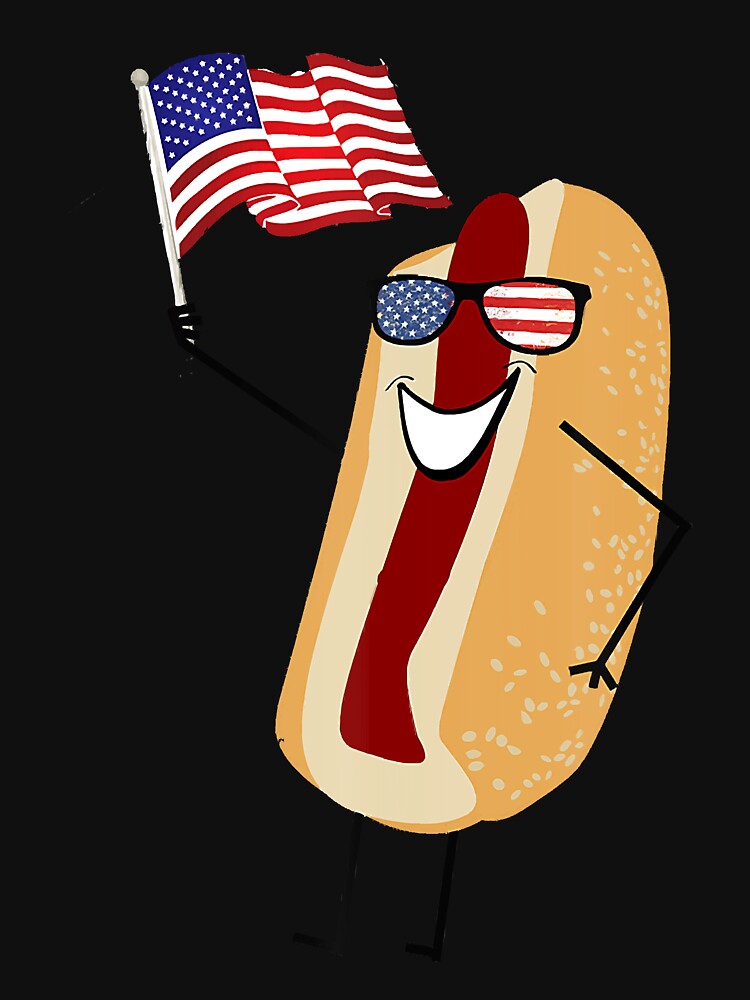 4th Of July Hot Dog Hotdog 4th Of July T-Shirt