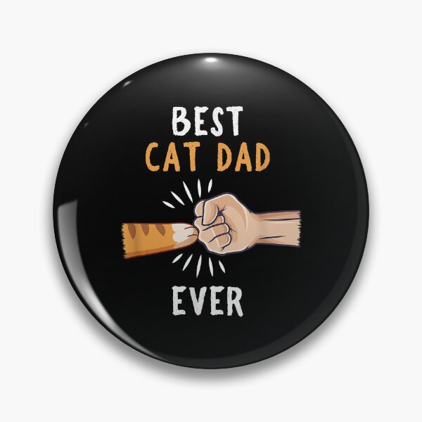 Item preview, Best Cat Dad Ever Paw Fist Bump designed and sold by BernardMurray.