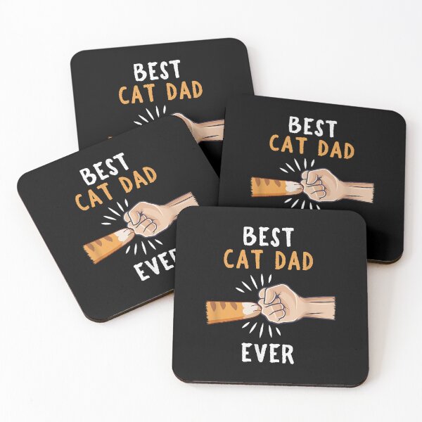 Item preview, Best Cat Dad Ever Paw Fist Bump designed and sold by BernardMurray.
