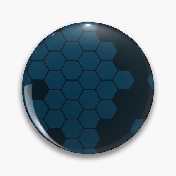 Item preview, Blue Honeycomb Hexagon designed and sold by prabathmu.