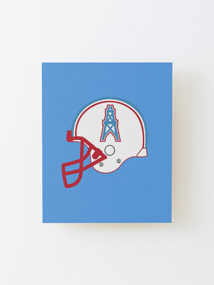 Houston Oilers vintage american football team helmet emblem | Art Board  Print