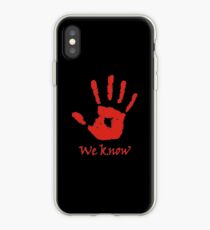 We Know - Dark Brotherhood iPhone Case