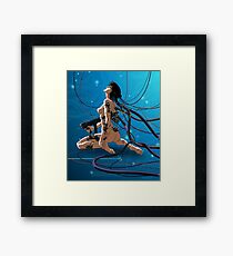 Ghost in a shell-Anime-Manga-Sci Fi Framed Print