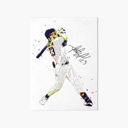 Manny Machado #13 Bats Ready | Art Board Print