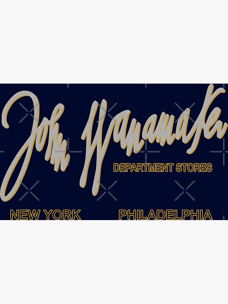 "John Wanamaker Department Store" Poster for Sale by TeeArcade84 ...