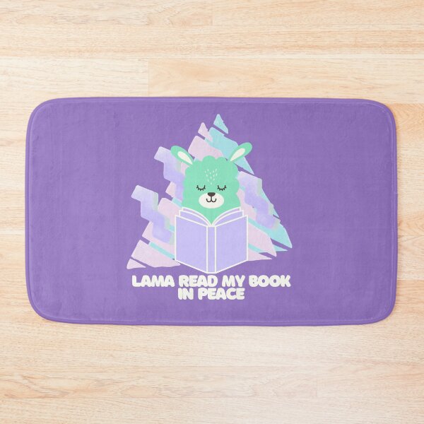 Item preview, Llama Read My Book In Peace designed and sold by GleamingGiant.