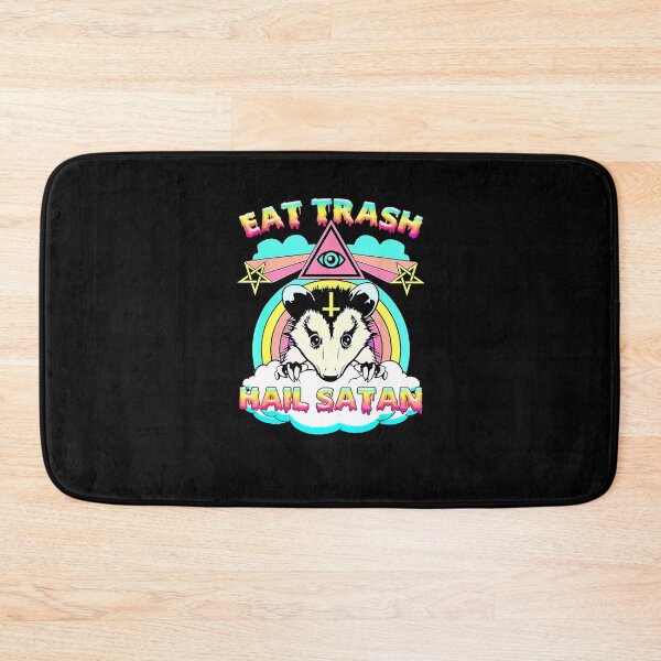 Item preview, Eat-Trash-Hail-Satan--Pentagram-Satanic designed and sold by BrumerAdler.