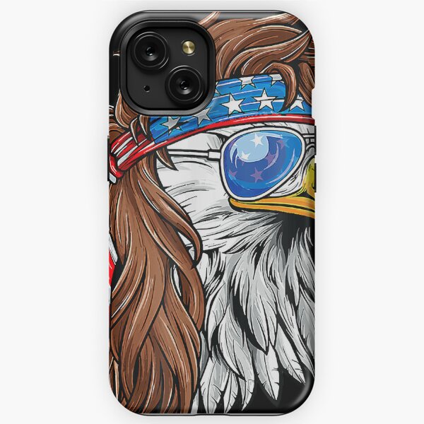 iPhone 13 Pro Patriotic Merica Baseball background 4th of July USA uncle  Case