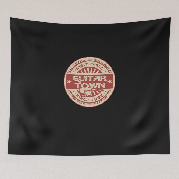 Item preview, Steve Earle - Guitar Town Essential designed and sold by caoilevydrishp.