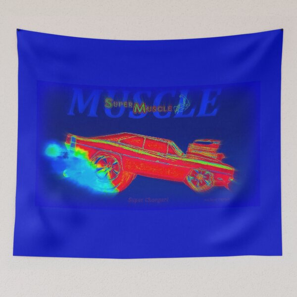 Item preview, Muscle  Cars   //    Manchines        //  Super Charger!    designed and sold by Imagin8er.