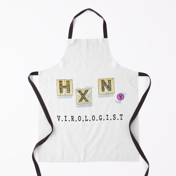 Item preview, FLU AWARENESS CAMPAIGN CONCEPT DESIGN, "Unique Art Formula for Subtype Flu Virus, Mutation Potential" designed and sold by The Commitment.