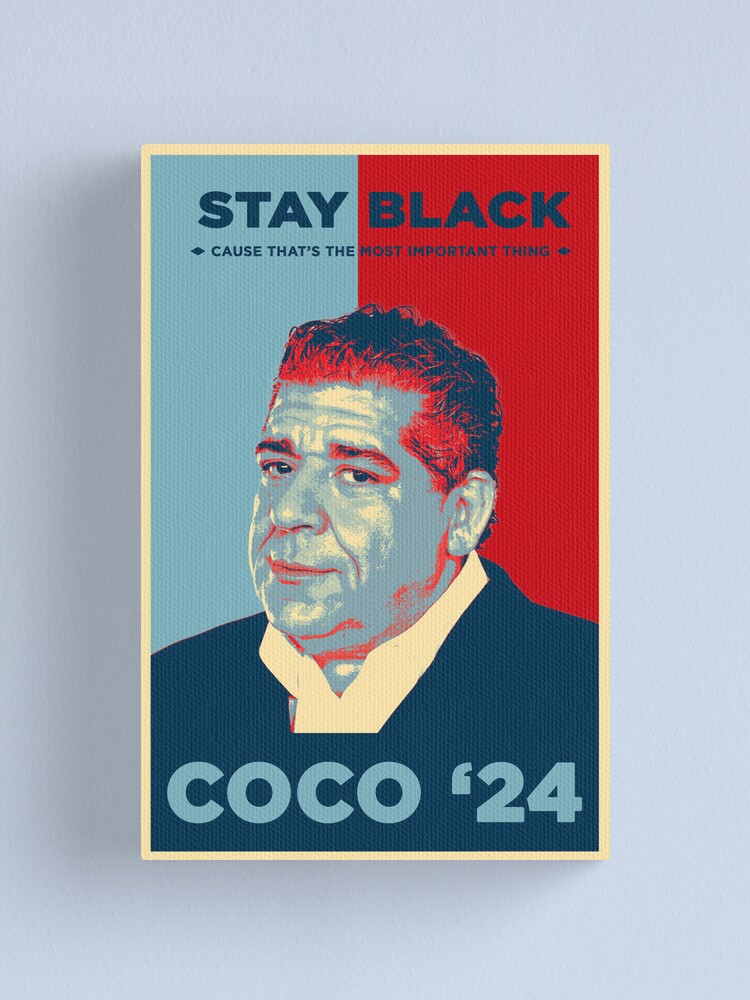 Joey 'Coco' Diaz 2024 - Stay Black Canvas Print for Sale by Elusive-Images