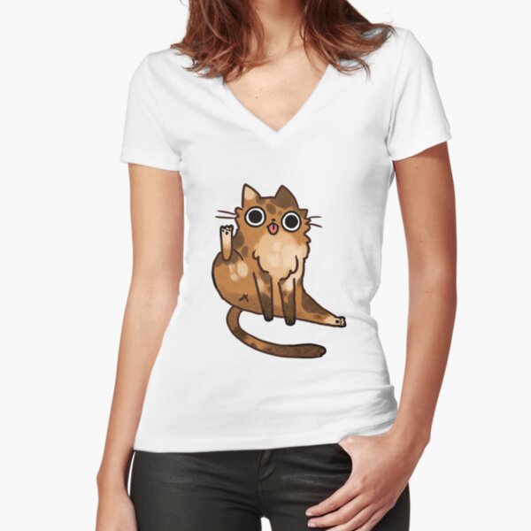 Cat Licking His Butt T Shirt By Michelledraws Redbubble 