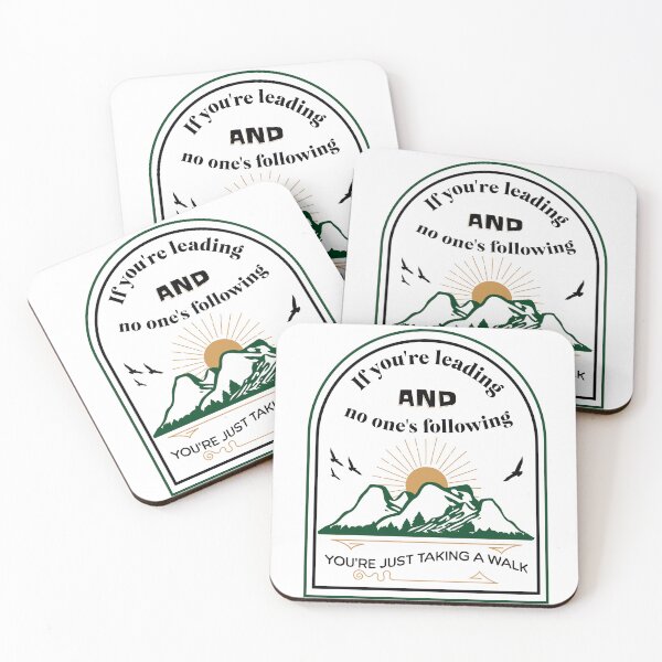 Item preview, Leading? Following? or Just Walking in the Mountains!  designed and sold by XanaduHills.