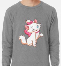 Marie smiling from Aristocats Lightweight Sweatshirt