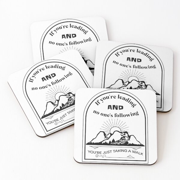 Item preview, Leading? Following? or Just Walking in the Mountains!  designed and sold by XanaduHills.