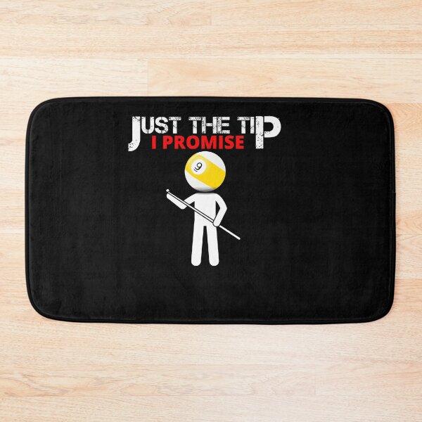 Item preview, Just the tip i promise - Funny Pool 9 Ball Version designed and sold by tropicprince.