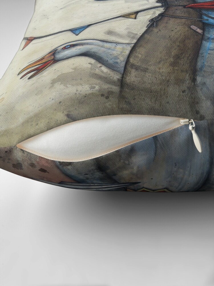 Thumbnail 2 of 4, Pillow, Know The Ropes  designed and sold by Firedrake.