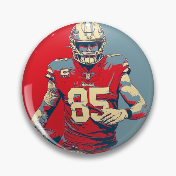 George Kittle Touchdown Celebration San Francisco 49ers  Pin for