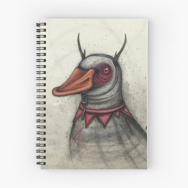 Item preview, Antler Duck Study designed and sold by A Curious Bestiary.