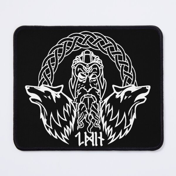 Item preview, Odin | Wolves | Geri & Freki | Norse Mythology | Gothic | Viking Design designed and sold by Ravenvine.