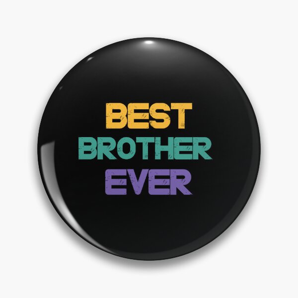 Item preview, Distressed Best Brother Ever Retro Vintage Matching Family design designed and sold by Merchking1.