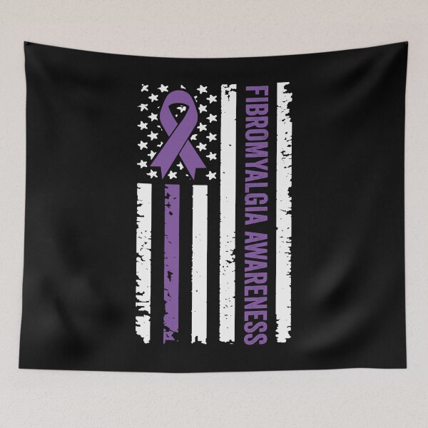 Item preview, Fibromyalgia Awareness Shirt, Fibromyalgia Warrior Shirt, Purple Ribbon Tee, Chronic Fatigue Shirt, Fibromyalgia Support Shirt, Fibro Shirt designed and sold by aymob.