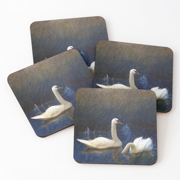 Item preview, Swans in Reeds by Bruno Liljefors designed and sold by Amanda1775.