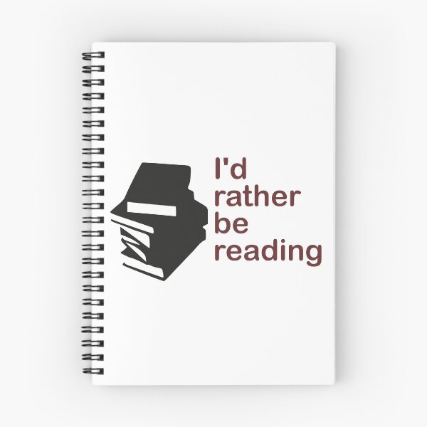 Item preview, I’d rather be reading designed and sold by Bennellaris.