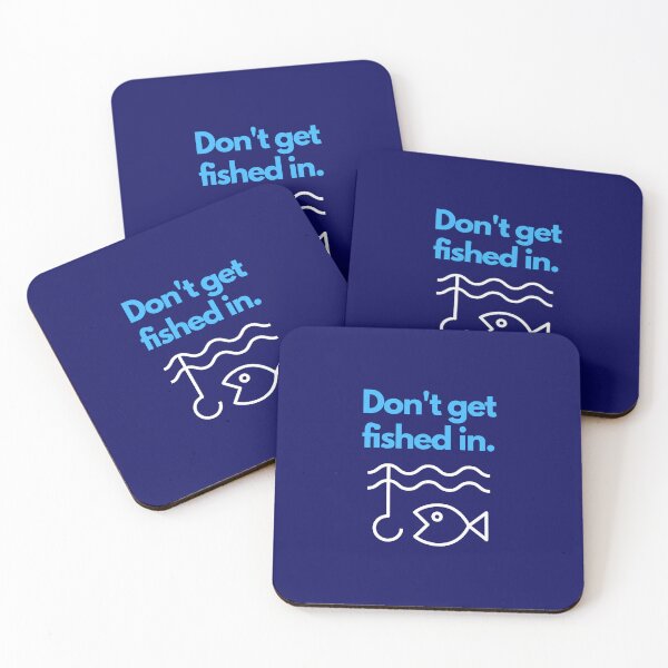 Item preview, Don't Get Fished In, t-shirt, magnets, stickers and more! designed and sold by JCMCDesigns.