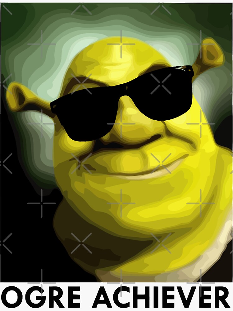 My Favorite People Sexy Shrek Shrek Meme Face Shrek Wazowski Sticker By Kamronlason124 Redbubble 5762
