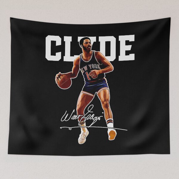 Item preview, Walt Frazier Clyde New York Basketball Legend Signature Vintage Retro 80s 90s Bootleg Rap Style designed and sold by EllenMitchell.