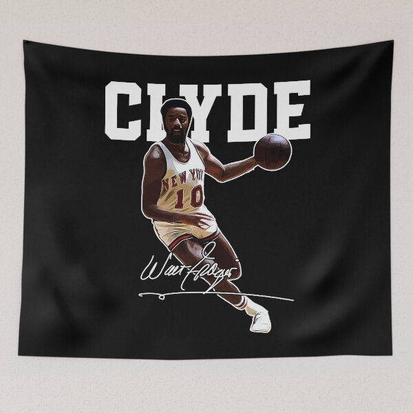 Item preview, Walt Frazier Clyde New York Basketball Legend Signature Vintage Retro 80s 90s Bootleg Rap Style designed and sold by EllenMitchell.