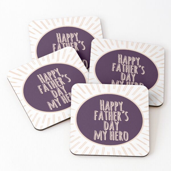 Item preview, Happy father's day my hero designed and sold by HMMarketART.