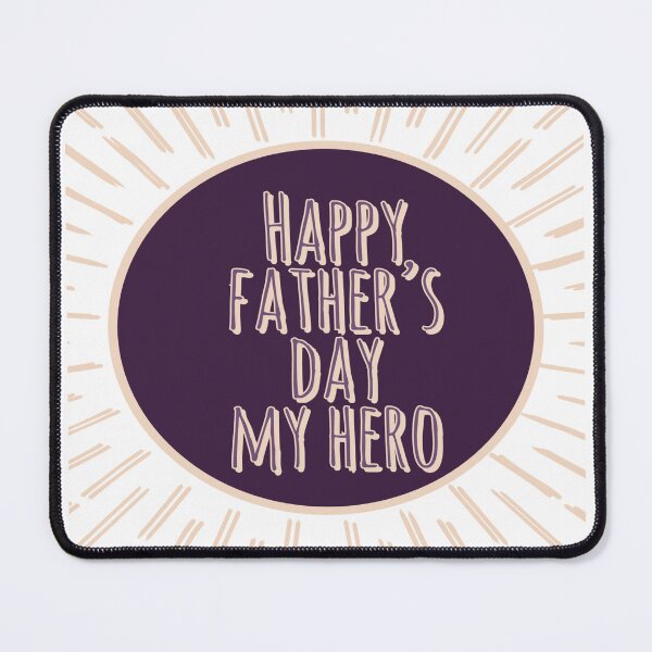 Item preview, Happy father's day my hero designed and sold by HMMarketART.