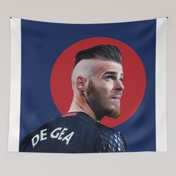 Item preview, De Gea digital Painting Red Circle designed and sold by UNITEEDS.