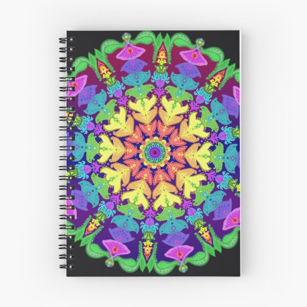 Artikelvorschau, Fließende Chakra-Mandala-Kunst entworfen und verkauft von DeepTreeArts.