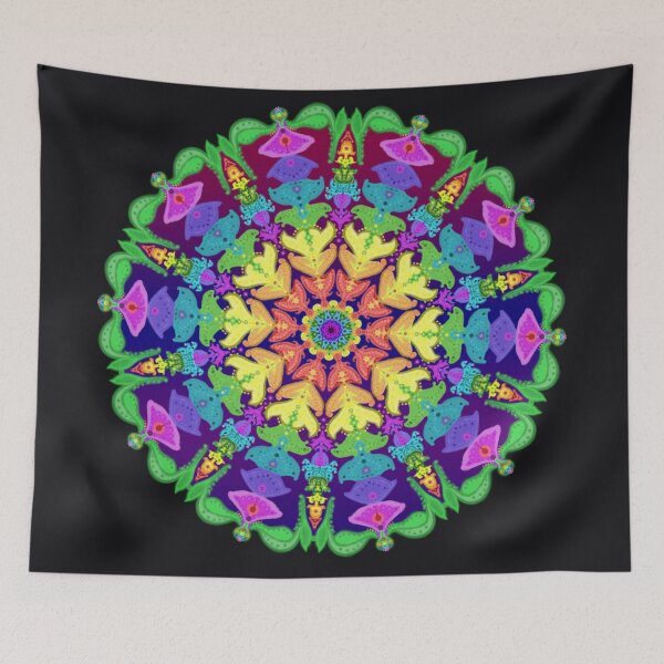 Item preview, Flowing Chakra Mandala Art designed and sold by DeepTreeArts.