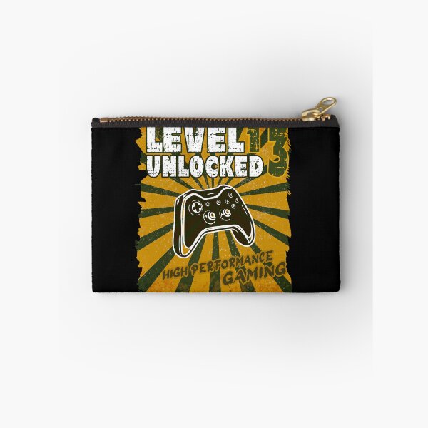 Item preview, Level 13 Unlocked - Gamer Gamer 13 Birthday designed and sold by dJ-Design.