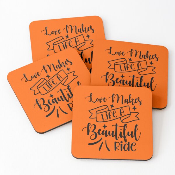 Item preview, Love Makes Life A Beautiful Ride designed and sold by AdventArt.