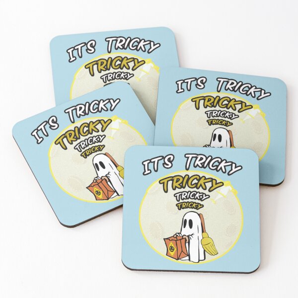 Item preview, It's Tricky Tricky Ghost TShirt Funny Halloween Costume Gift designed and sold by TurcotteSSD.