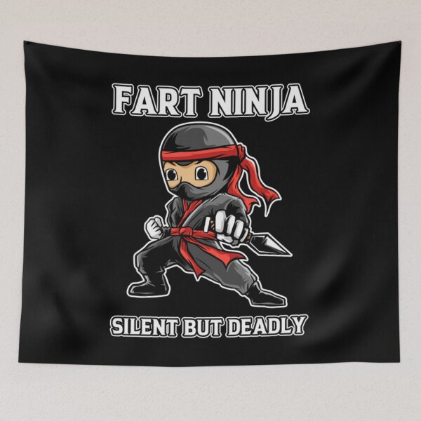 Item preview, Fart Ninjas Silent But Deadly Funny Ninja designed and sold by BufFord71.