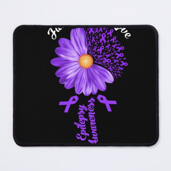 Item preview, Faith Hope Love Purple Ribbon Epilepsy Awareness designed and sold by BertzEgmont.