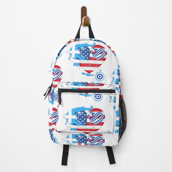 Item preview, USA GREECE FLAG LOGO designed and sold by E7enaki.